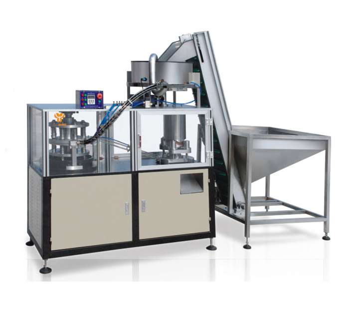 全自動(dòng)高速瓶蓋折邊切口機(jī)-HJS2012 全自動(dòng)高速瓶蓋折邊切口機(jī)-HJS2012